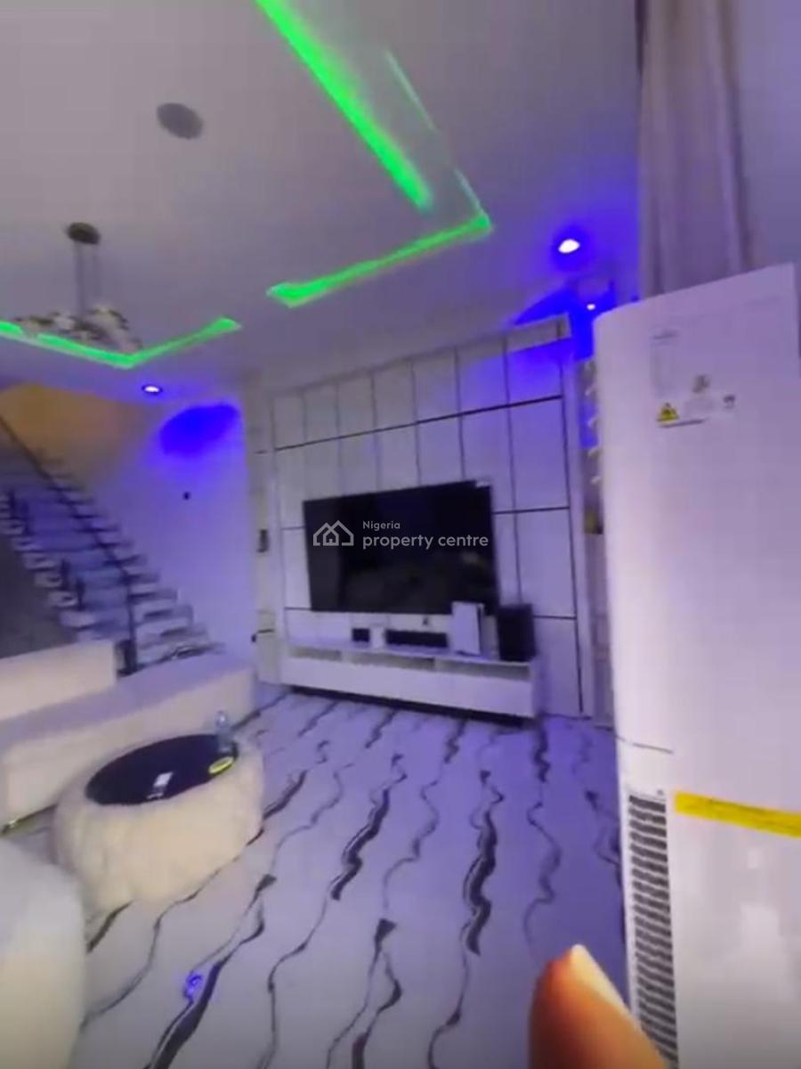 Fully Furnished 4bed Semi Detached Duplex with Bq, Ikota, Lekki, Lagos, Semi-detached Duplex for Rent