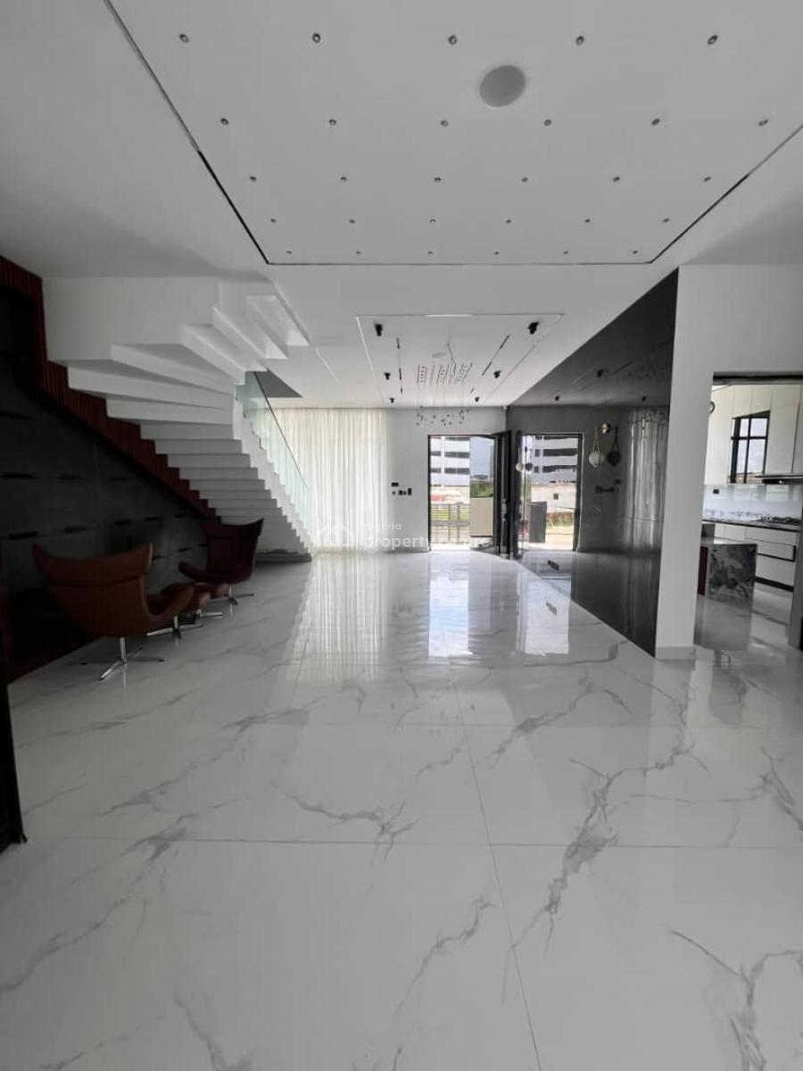 Contemporary Self Compound 5  Bedroom Terrace with Pool, Bq, Lekki Phase 1, Lekki, Lagos, Terraced Duplex for Sale
