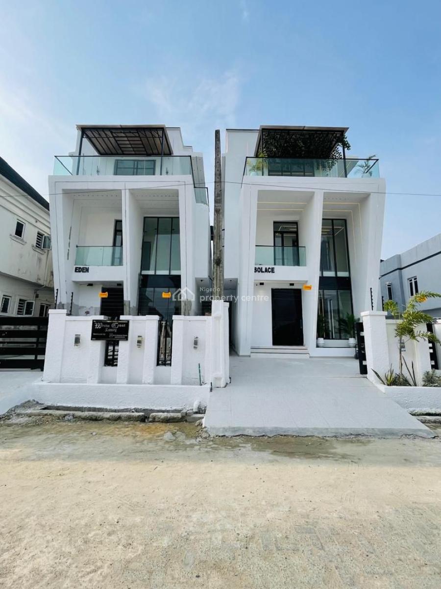 Luxurious and Exquisite 4 Bedroom Duplex with Penthouse and Cinema, Lekki Palm City, Lekki, Lagos, Detached Duplex for Sale