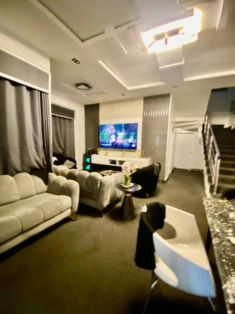 Hottest Distressed Wit B Q and Swimming Pool, Thomas Estate: Access Code, Ajah, Lagos, Detached Duplex for Sale
