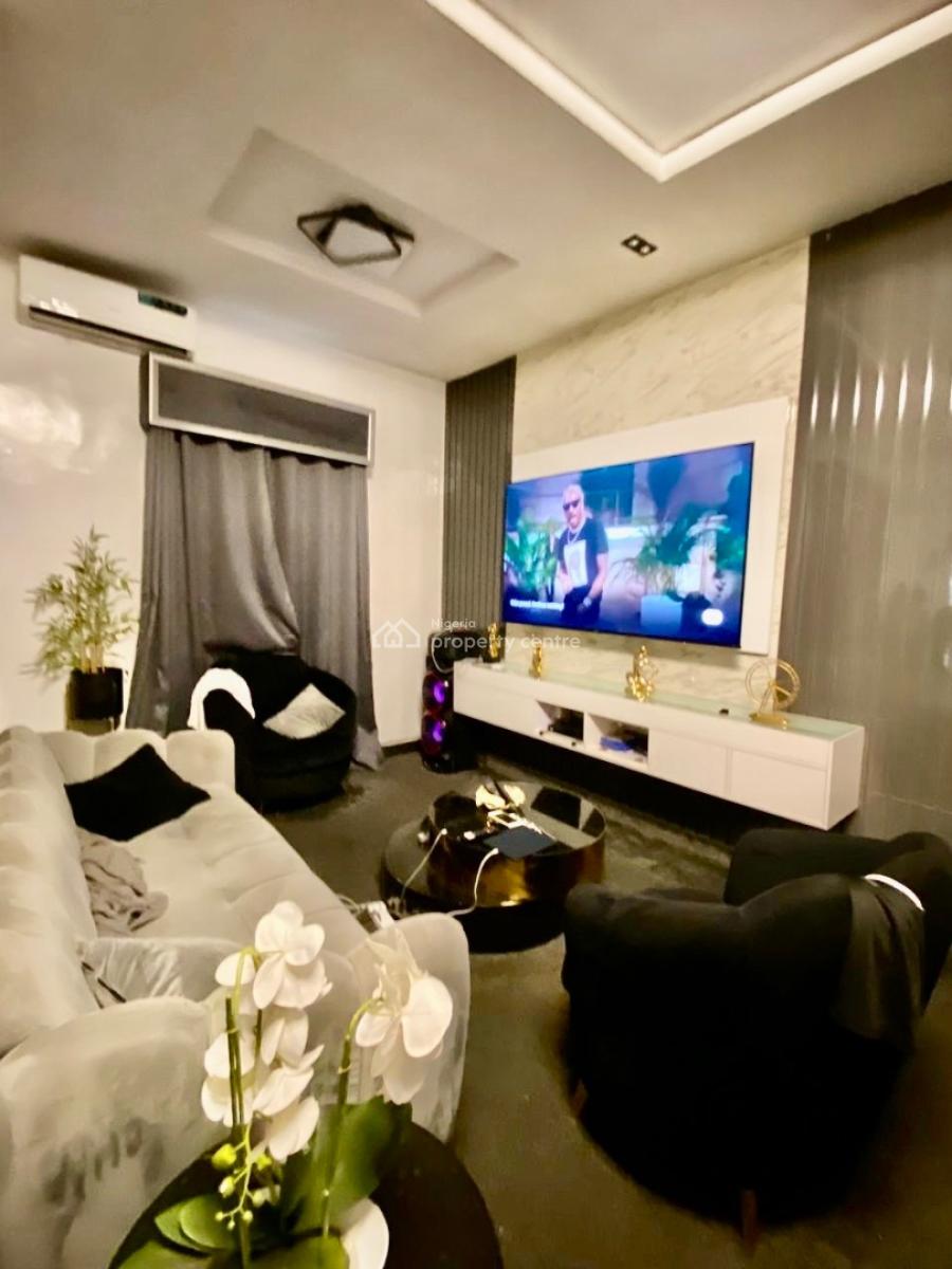 Hottest Distressed Wit B Q and Swimming Pool, Thomas Estate: Access Code, Ajah, Lagos, Detached Duplex for Sale