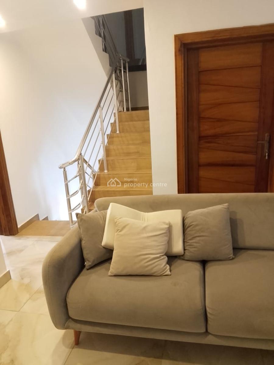 Spacious 4 Bedroom Terrace Duplex with Bq, Ikate, Lekki, Lagos, Terraced Duplex for Rent
