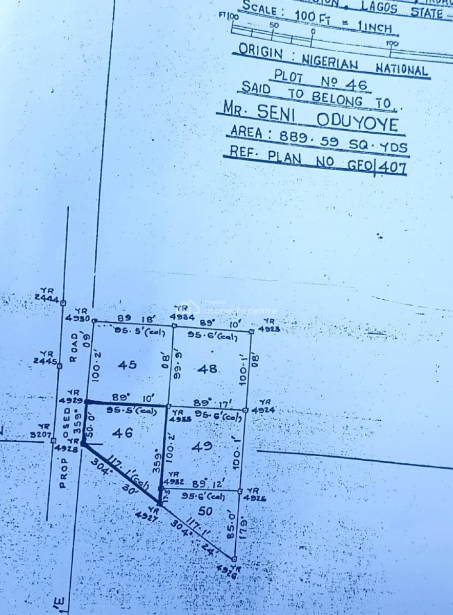 Size: 1200sqm Land, Anthony, Maryland, Lagos, Land Joint Venture