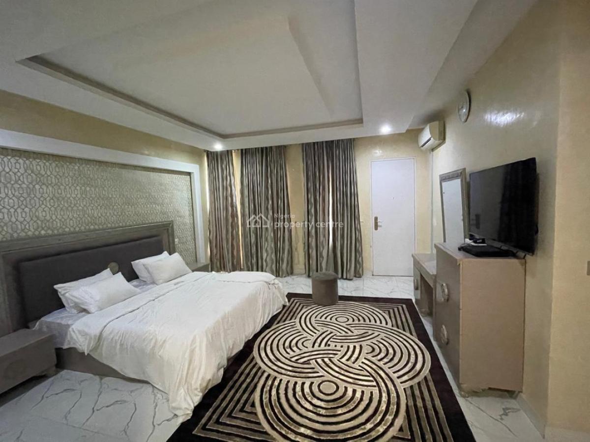 Furnished 4 Bedroom Terrace Duplex with Bq  Cctv Tarred Roads., Guzape District, Abuja, Terraced Duplex for Rent