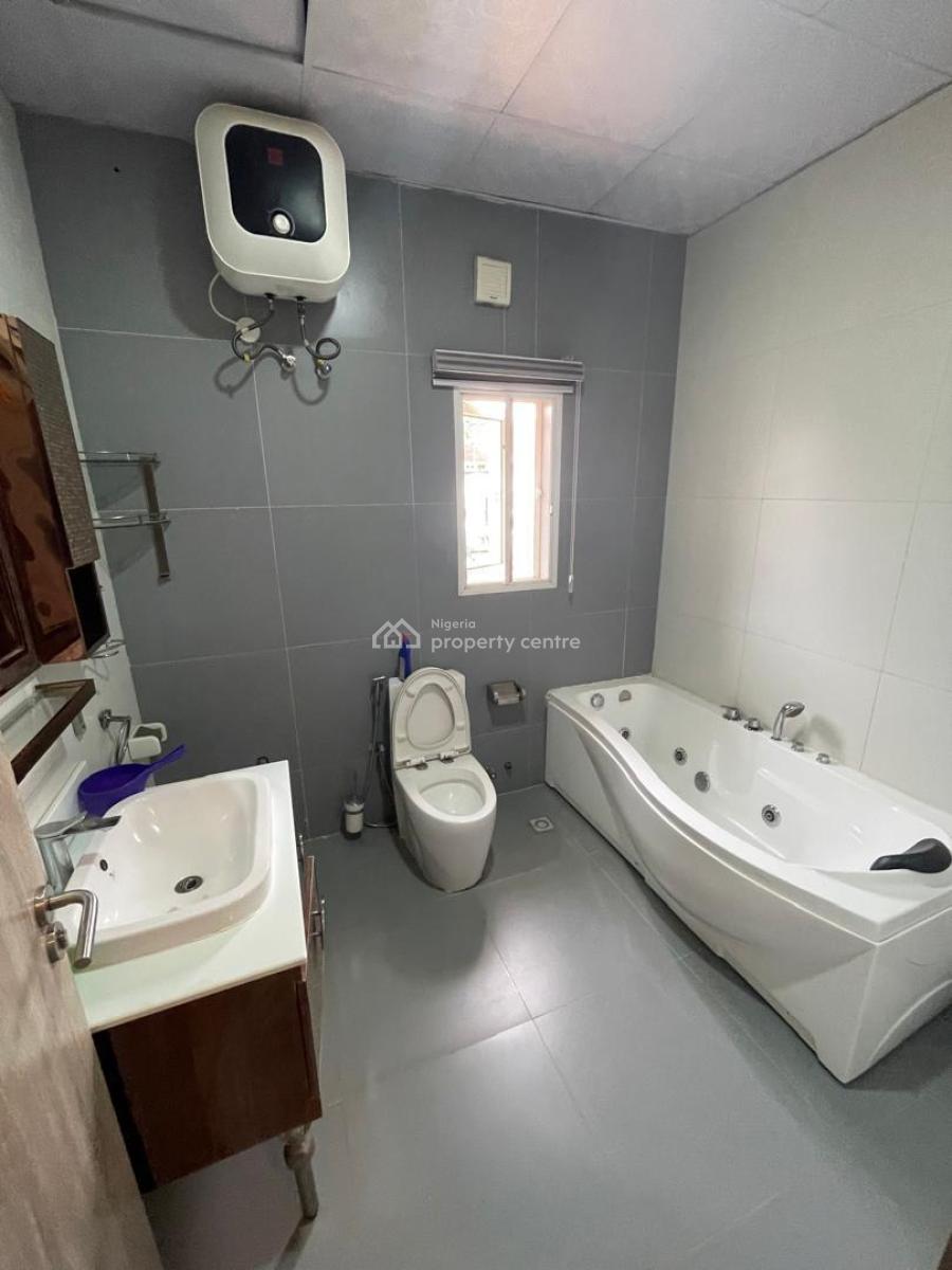 Furnished 4 Bedroom Terrace Duplex with Bq  Cctv Tarred Roads., Guzape District, Abuja, Terraced Duplex for Rent