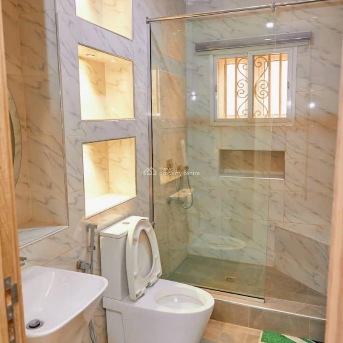 Furnished 4 Bedroom Terrace Duplex with Bq,, Guzape District, Abuja, Terraced Duplex for Rent