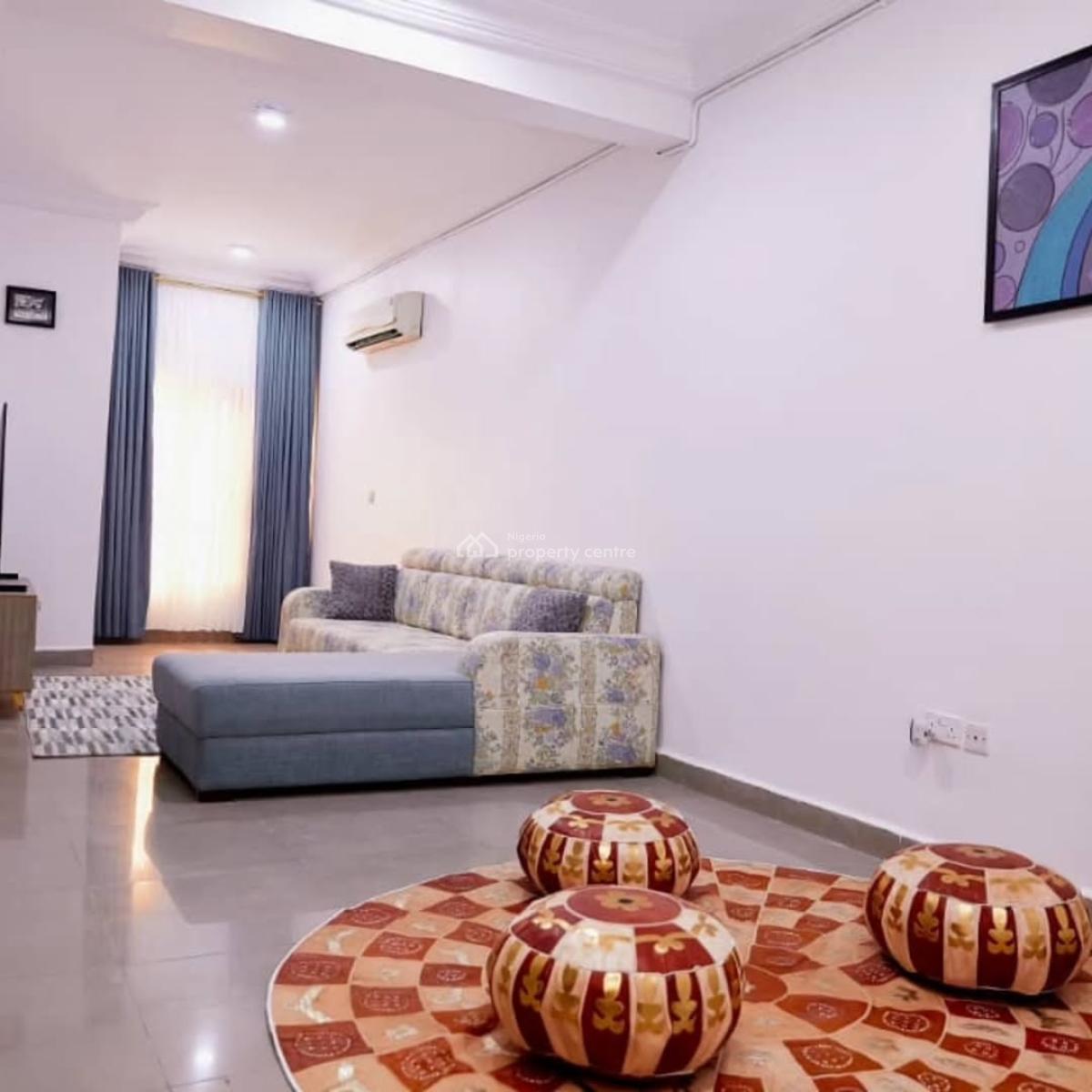 Furnished 4 Bedroom Terrace Duplex with Bq,, Guzape District, Abuja, Terraced Duplex for Rent