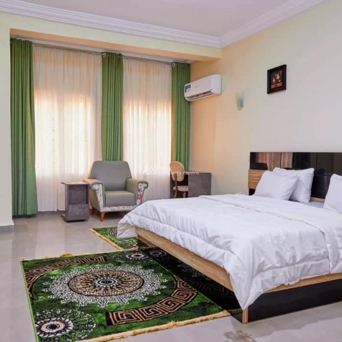 Furnished 4 Bedroom Terrace Duplex with Bq,, Guzape District, Abuja, Terraced Duplex for Rent