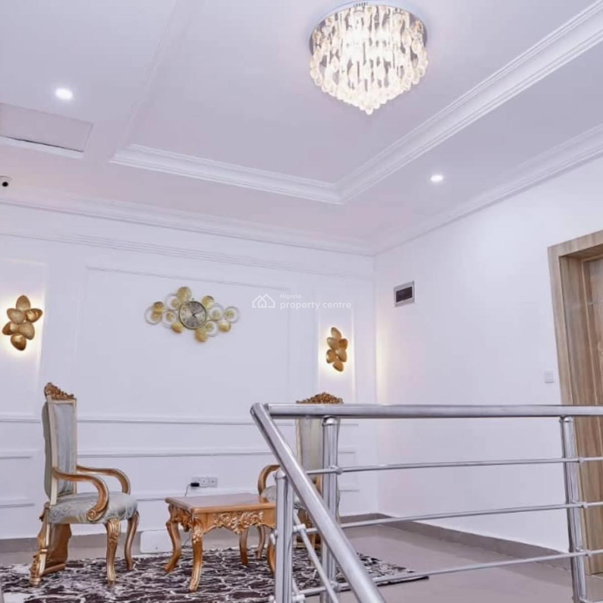 Furnished 4 Bedroom Terrace Duplex with Bq,, Guzape District, Abuja, Terraced Duplex for Rent