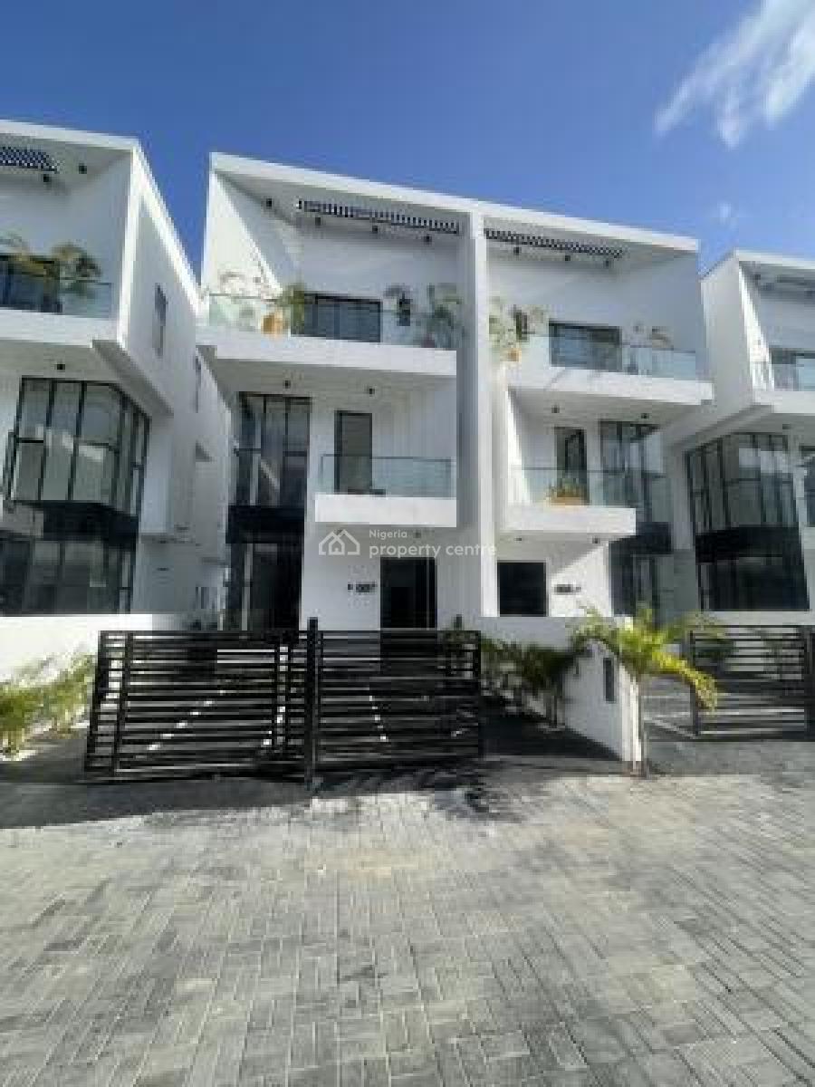 Impeccable Finnished 4 Bedroom Semi-detached Triplex + Bq, Orchid, Lekki, Lagos, House for Sale