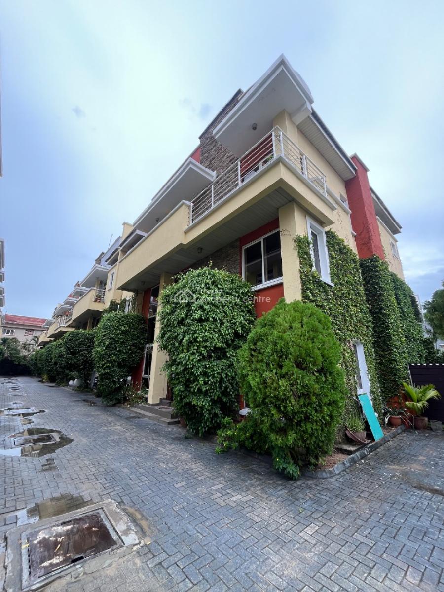 Standard 4 Bedroom Penthouse with Garden, Oba Elegushi Palace Road, Oniru, Victoria Island (vi), Lagos, Terraced Duplex for Sale