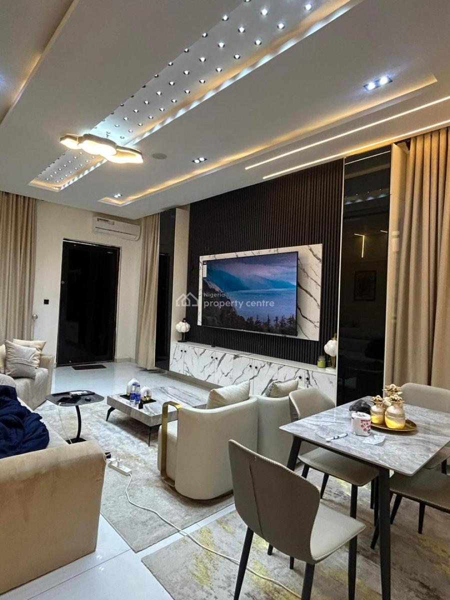 Fully Furnished 4 Bedroom Duplex with Bq, Ajah Palm City Estate, Ajah, Lagos, Semi-detached Duplex for Rent