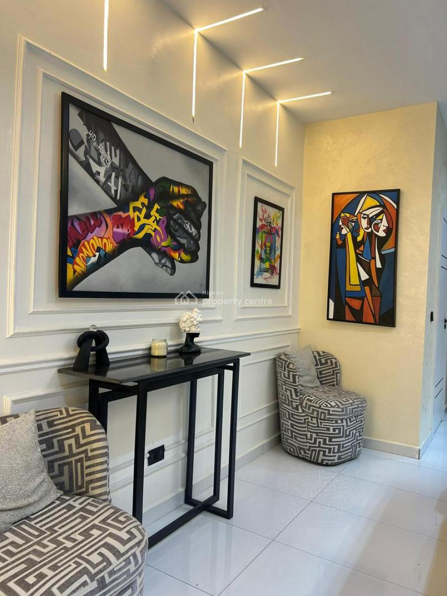 Fully Furnished 4 Bedroom Duplex with Bq, Ajah Palm City Estate, Ajah, Lagos, Semi-detached Duplex for Rent