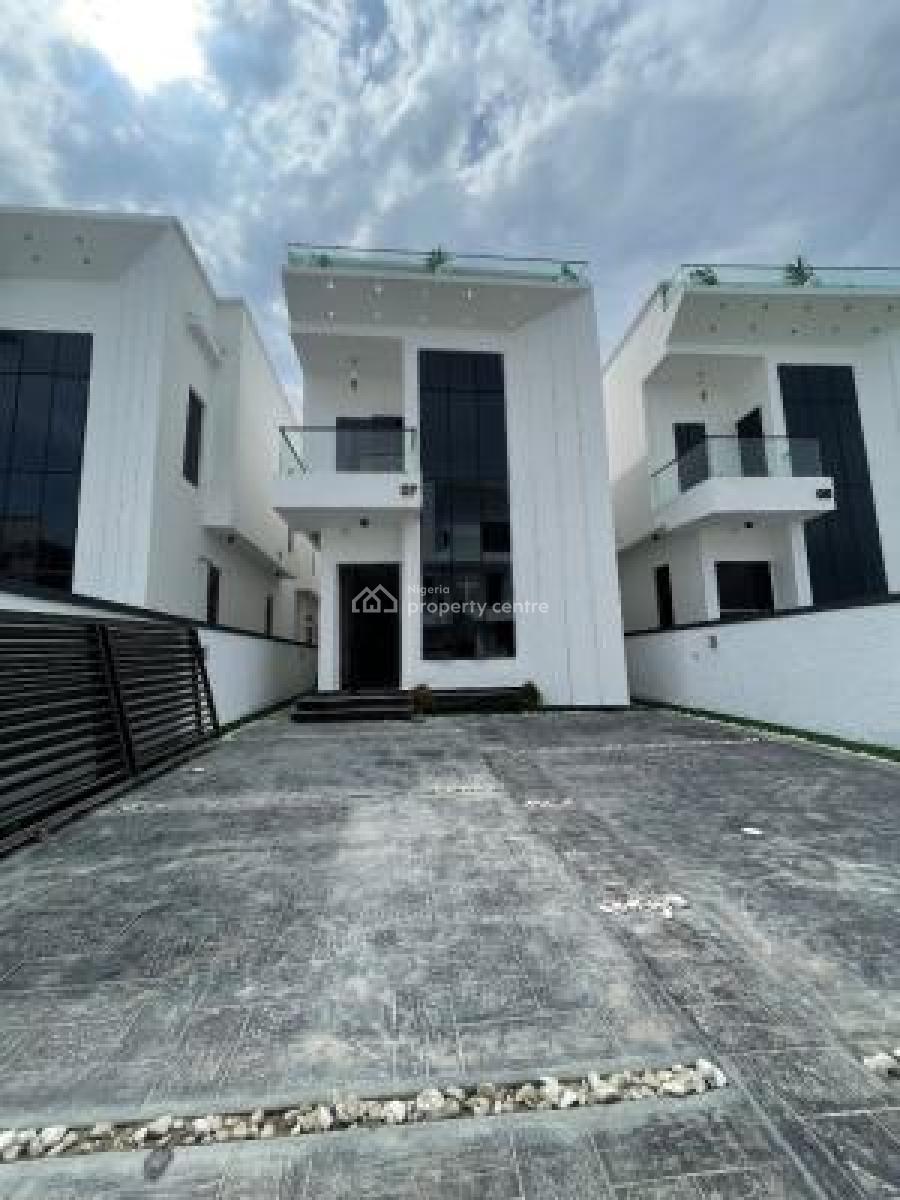 Beautifully Finished Contemporary 5 Bedroom Detached Duplex with Pool, Chevron, Lekki, Lagos, Detached Duplex for Sale