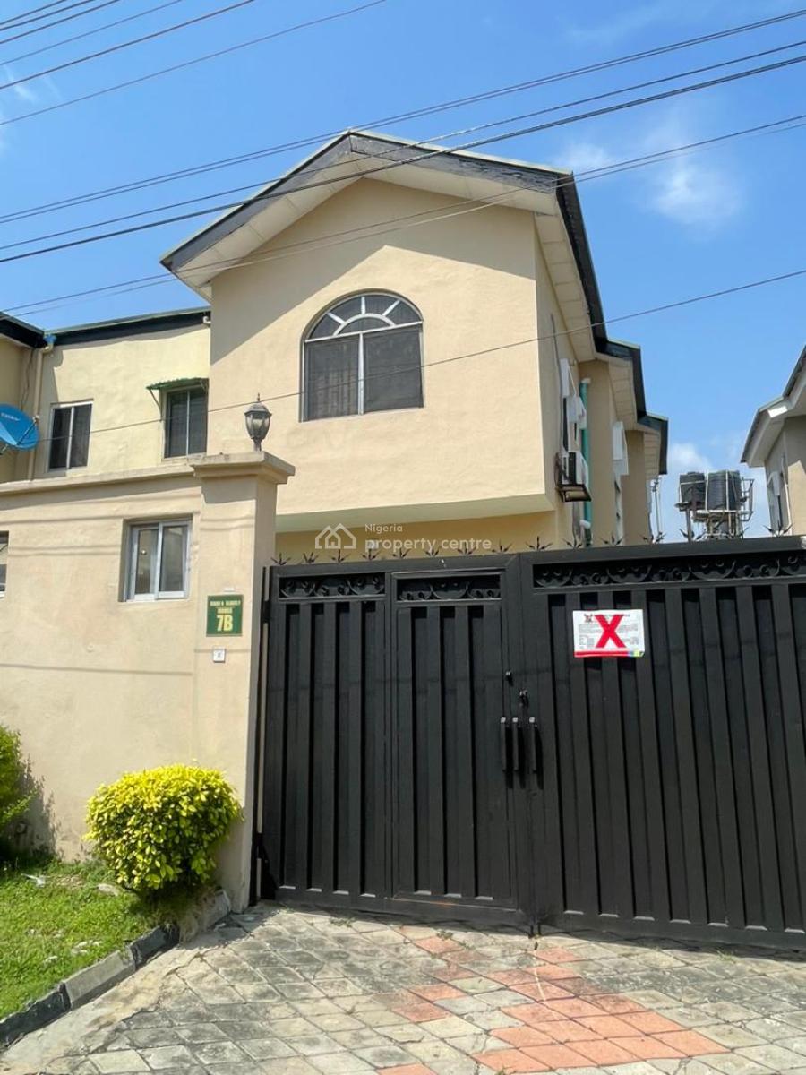 4 Bedroom Semi-detached Duplex (no Bq), Oba Adeyinka, Lekki Phase 1, Lekki, Lagos, Semi-detached Duplex for Sale