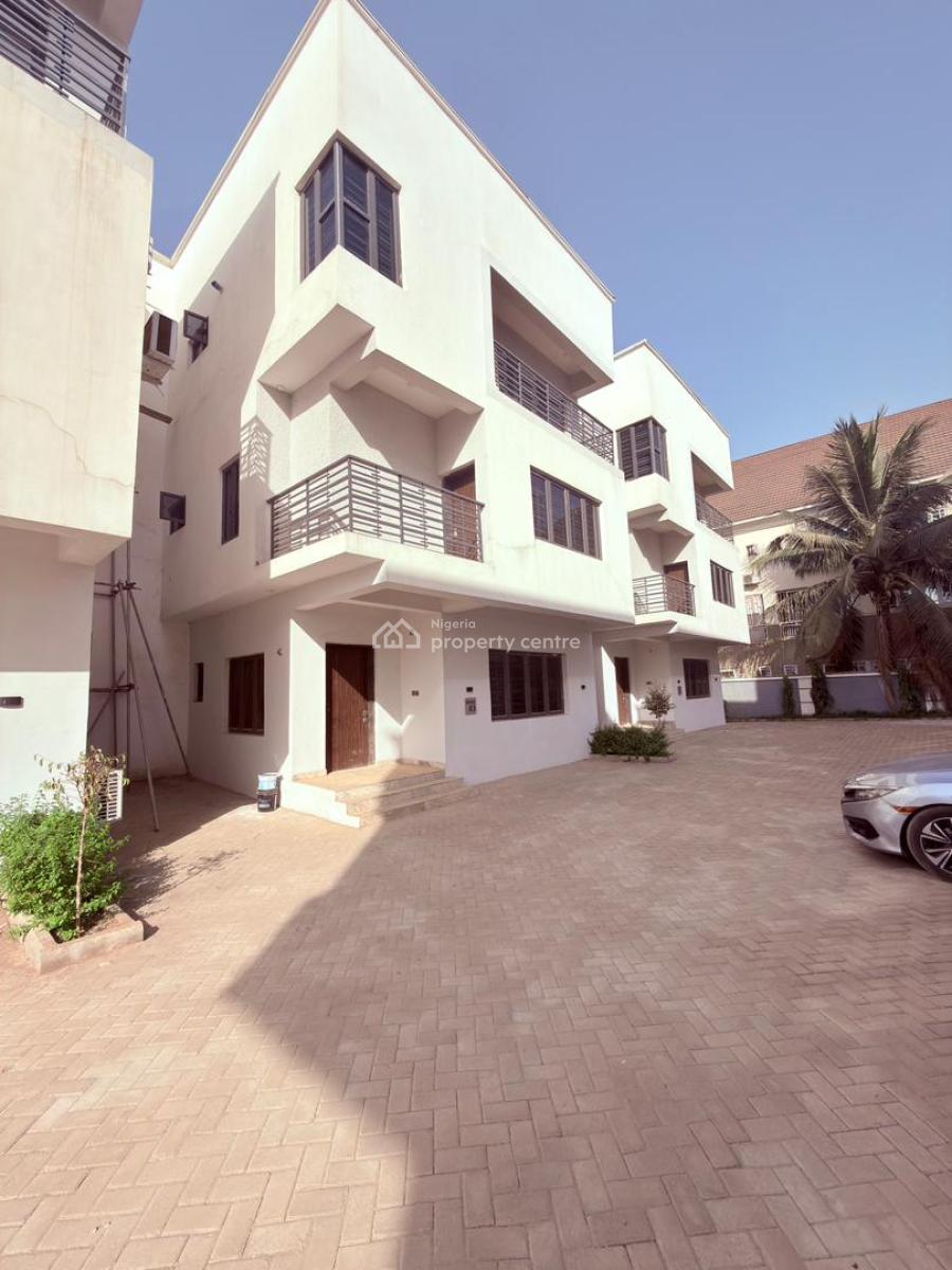 5 Bedroom Terrace Duplex with 1 Room Bq, Life Camp, Abuja, Terraced Duplex for Sale