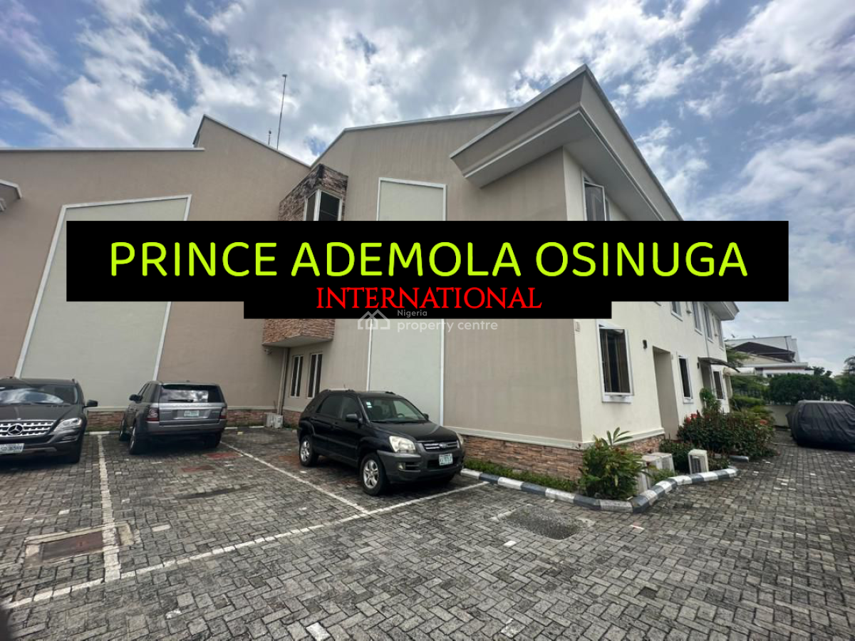 Premium 4 Bedroom Terrace House. +bq+pool, Banana Island Estate, Banana Island, Ikoyi, Lagos, Terraced Duplex for Rent