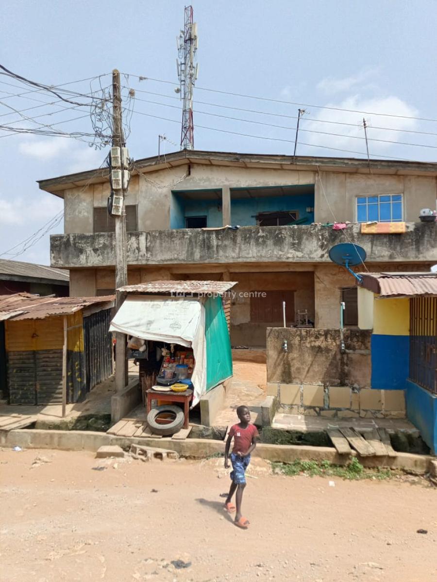 Renovatable 25 Single Room Block of Flats with High Roi, Off Governors Road, Ikotun, Lagos, Block of Flats for Sale