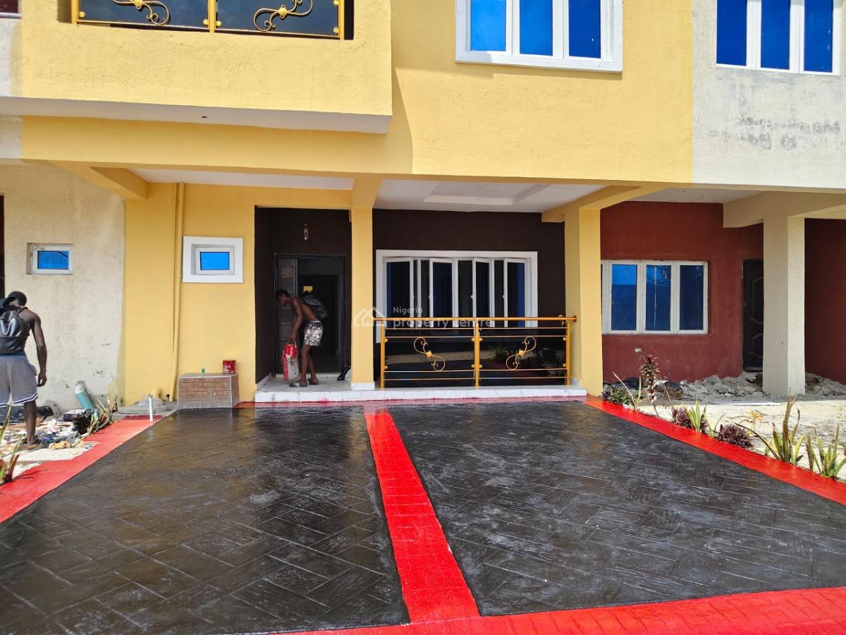 Newly Built 3 Bedroom Terraced Duplex in Secured Estate, Awoyaya, Ibeju Lekki, Lagos, Terraced Duplex for Sale