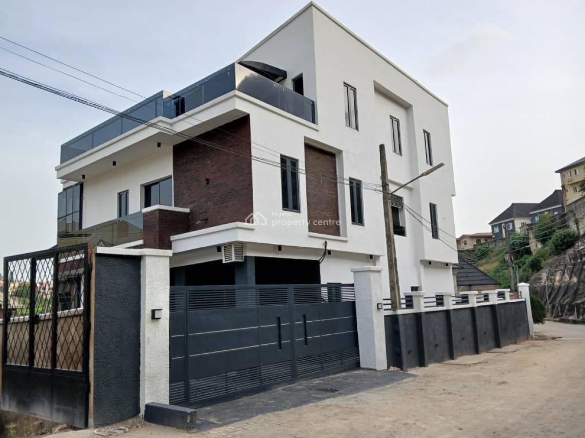 4-bedroom Detached House with 1-room Boys Quarter, River Valley Estate, Ojodu Berger, Ojodu, Lagos, Detached Duplex for Sale