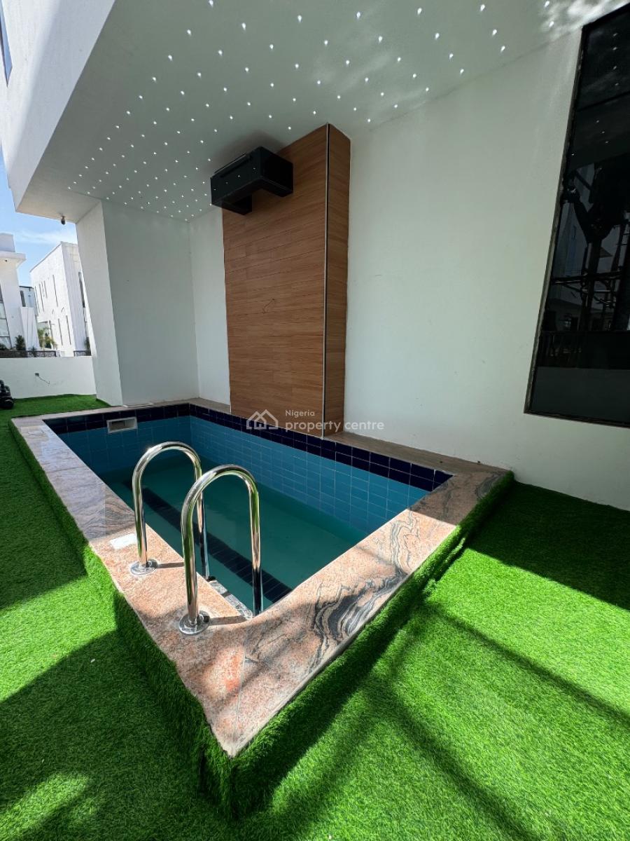 5 Bedroom Detached Home with a Pool, Chevron, Lekki, Lagos, Detached Duplex for Sale