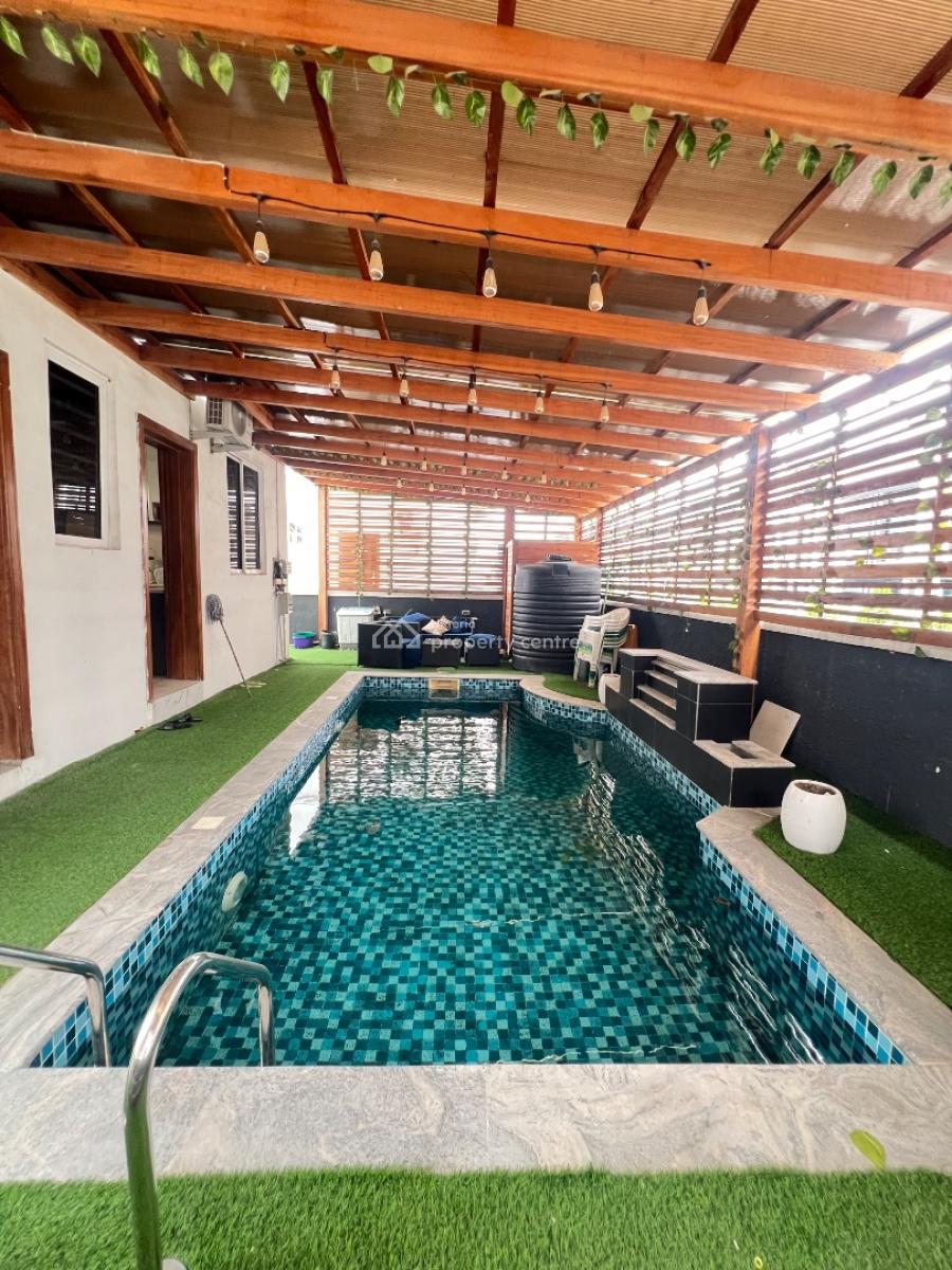 Five Bedroom Furnished House with Swim Pool, Megamond Estate Ikota Lekki, Lekki Phase 1, Lekki, Lagos, Detached Duplex for Sale