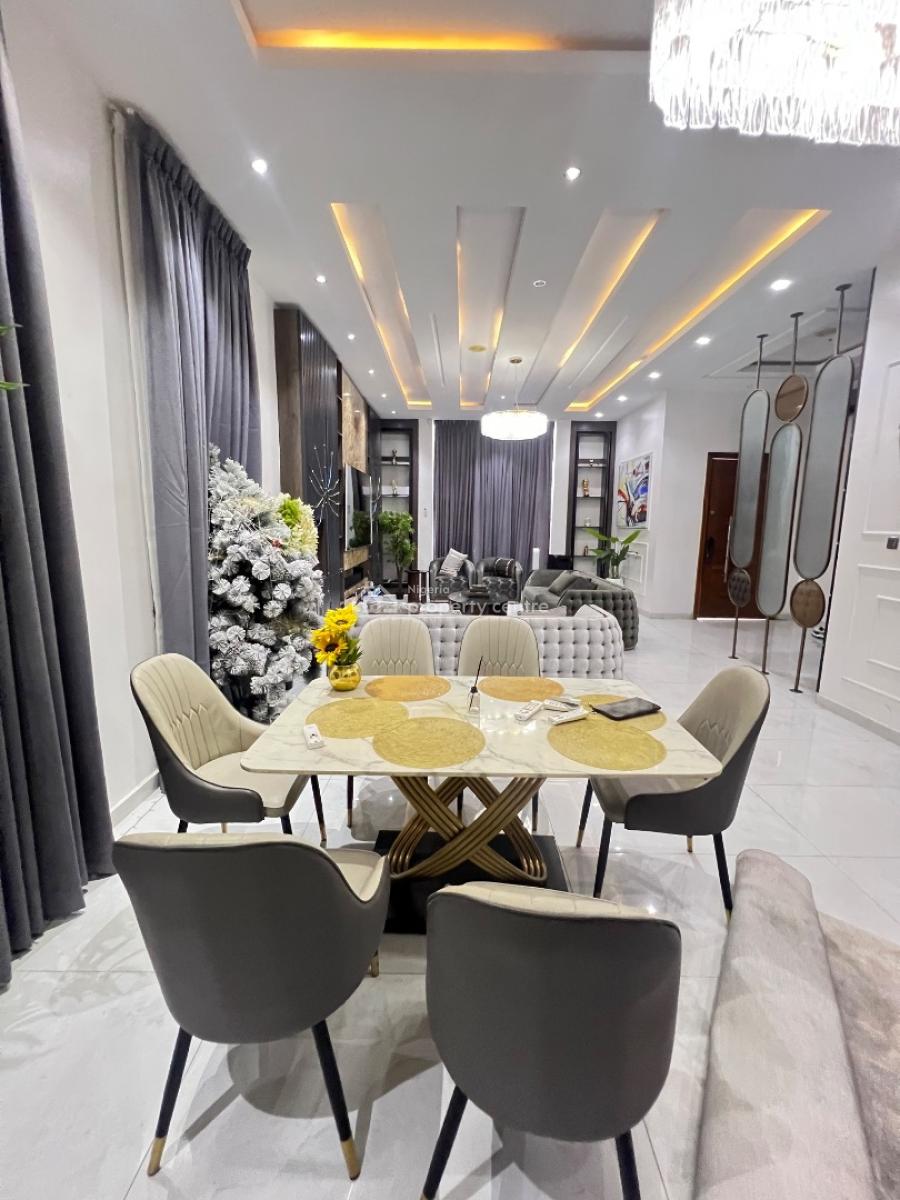 Five Bedroom Furnished House with Swim Pool, Megamond Estate Ikota Lekki, Lekki Phase 1, Lekki, Lagos, Detached Duplex for Sale