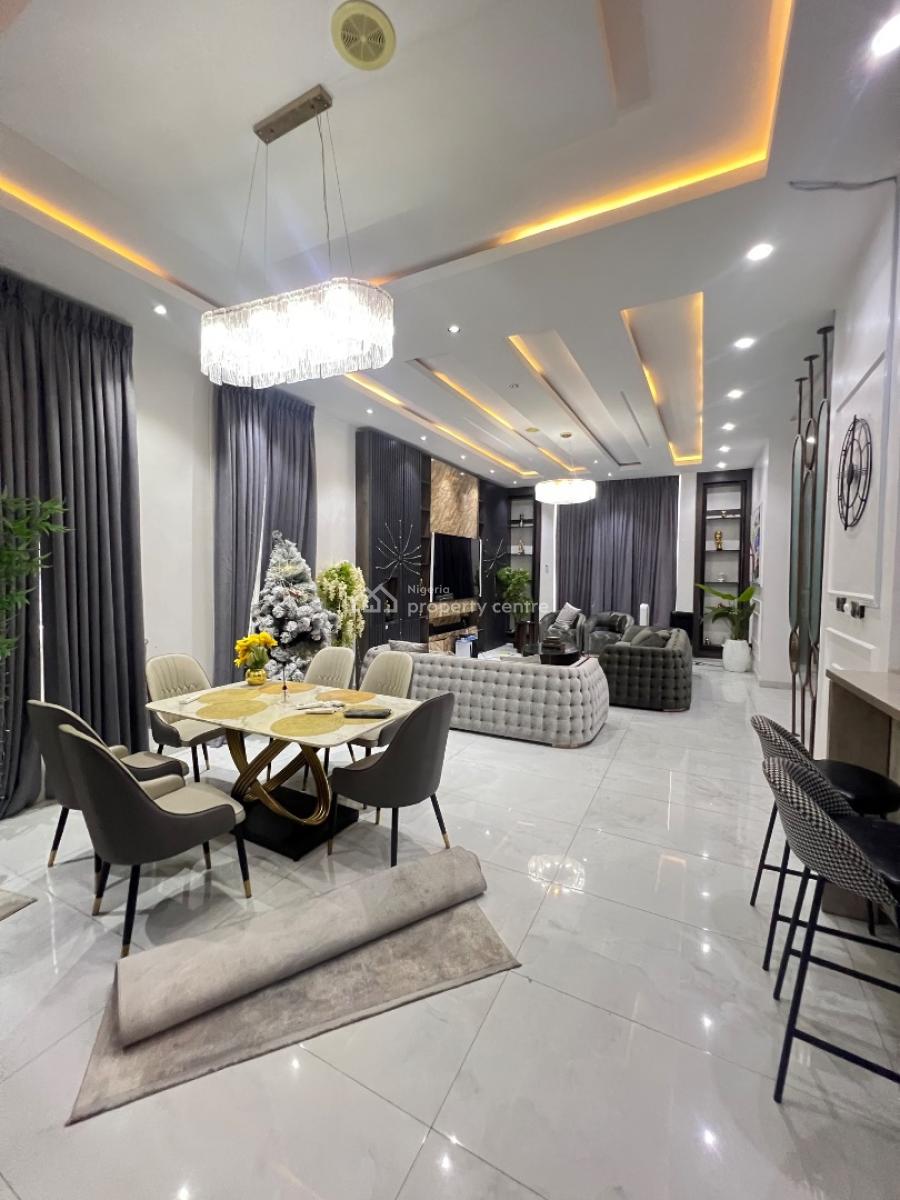 Five Bedroom Furnished House with Swim Pool, Megamond Estate Ikota Lekki, Lekki Phase 1, Lekki, Lagos, Detached Duplex for Sale