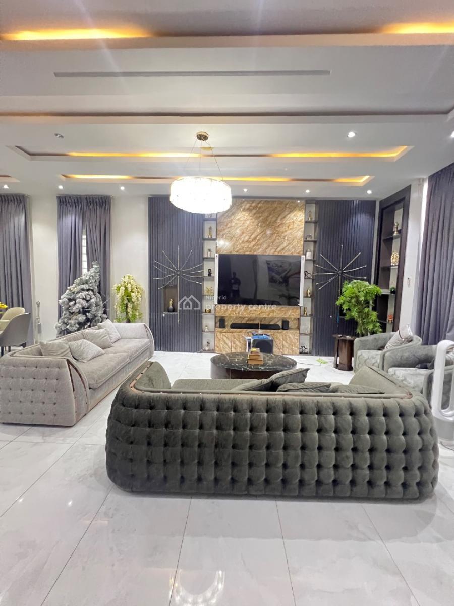 Five Bedroom Furnished House with Swim Pool, Megamond Estate Ikota Lekki, Lekki Phase 1, Lekki, Lagos, Detached Duplex for Sale