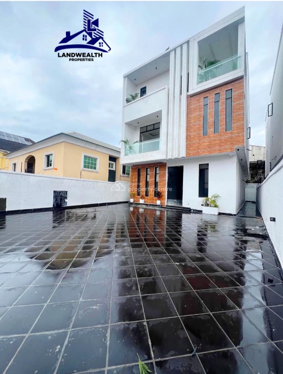 Luxurious 5 Bedroom Fully Detached Swimming Pool, Cinema, Gym Duplex, Osapa, Lekki, Lagos, Detached Duplex for Sale