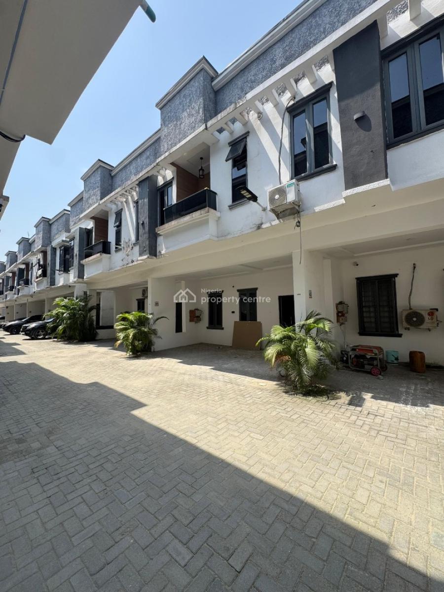 Spacious 4 Bedroom Terrace Duplex Apartment, Ikota, Lekki, Lagos, Terraced Duplex for Rent