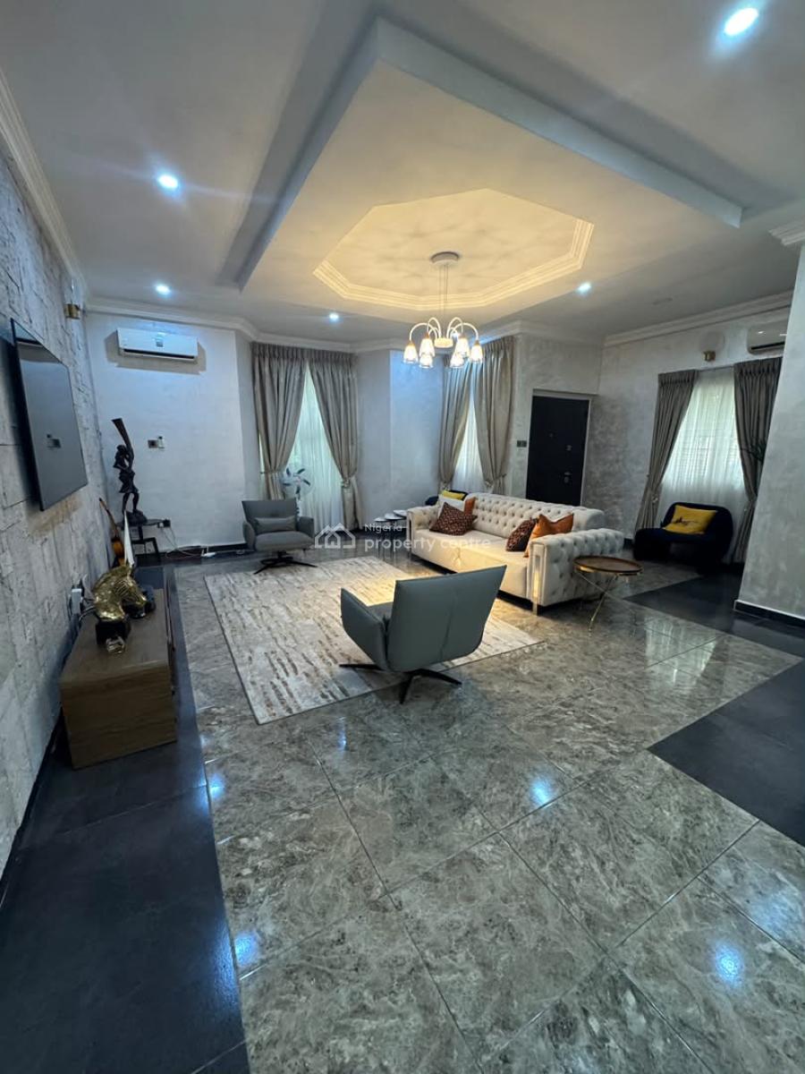 Luxury Furnished 5bedroom Fully Detached with 2bq, Lekki Phase1 Lagos, Lekki, Lagos, Detached Duplex for Rent