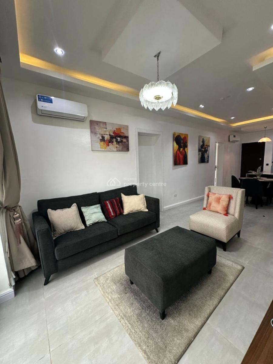 Tastefully Furnished 2-bedroom Serviced Apartment with Swimming Pool, Oniru, Victoria Island (vi), Lagos, Flat / Apartment for Rent