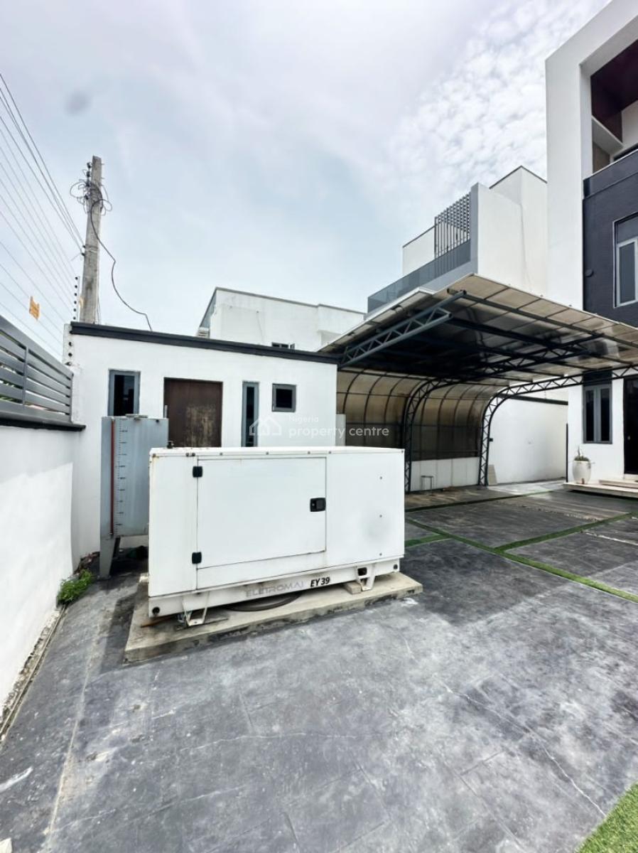 Fully Detached 5 Bedroom Duplex with Swimming Pool and Gym, in Idado Estate, Idado, Lekki, Lagos, Detached Duplex for Rent