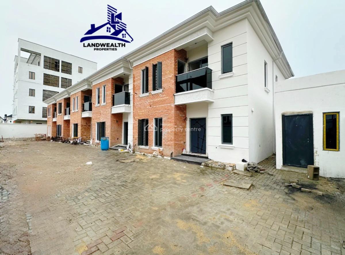 Newly Built 3 Bedroom Terrace, Well Finished House, Orchid / Conservation, Lekki, Lagos, Terraced Duplex for Sale