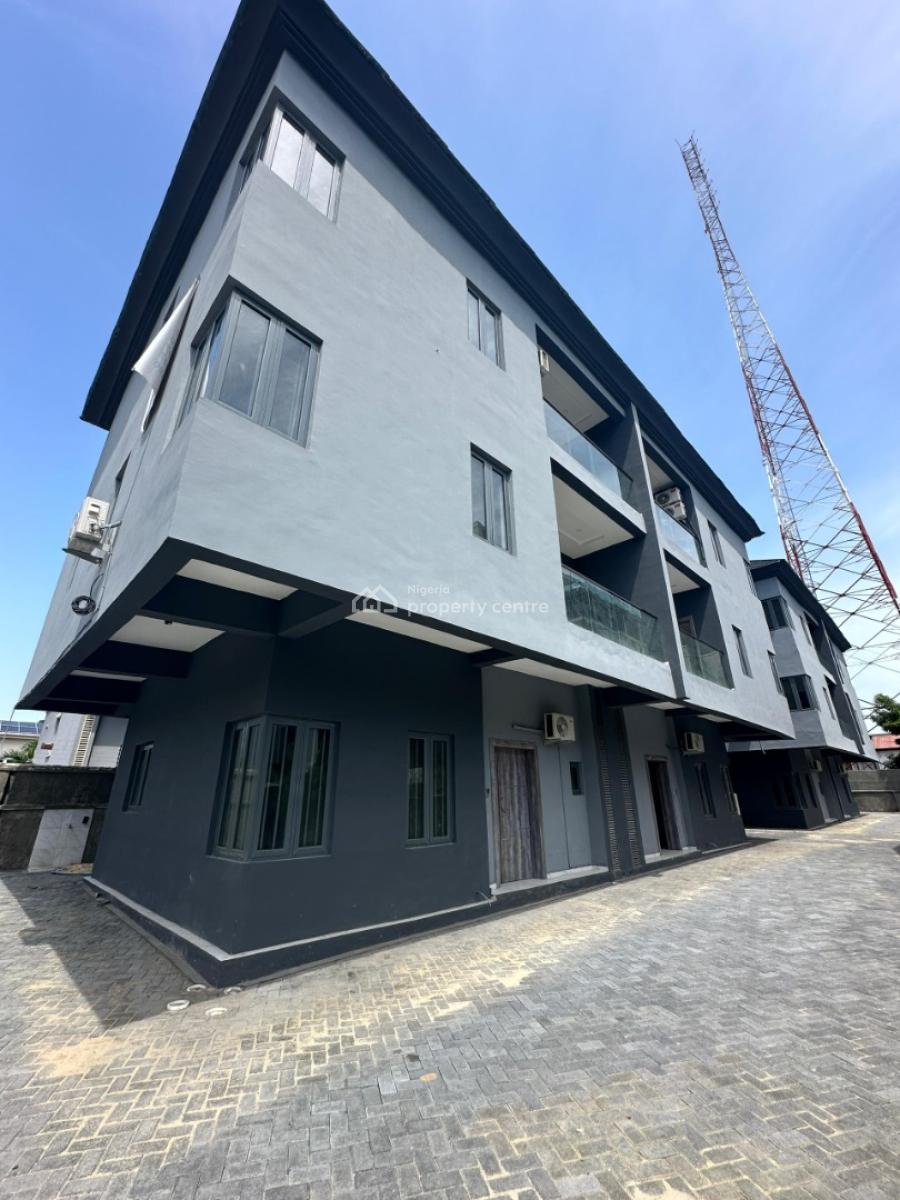 Newly Built 4 Bedroom Semi-detached House with a Room Bq, Victoria Island (vi), Lagos, Semi-detached Duplex for Sale