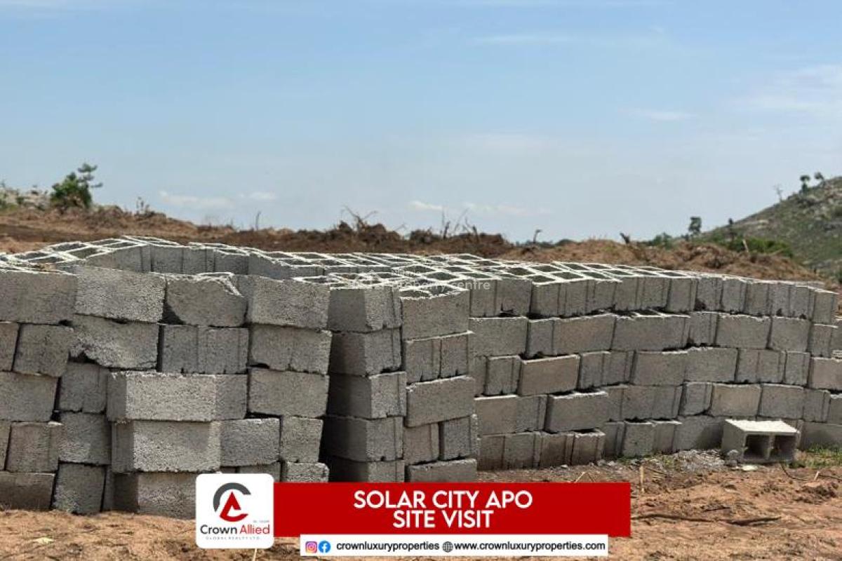 Estate Land at Solar City Apo, Apo, Abuja, Land for Sale