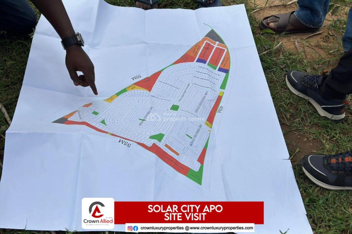 Estate Land at Solar City Apo, Apo, Abuja, Land for Sale