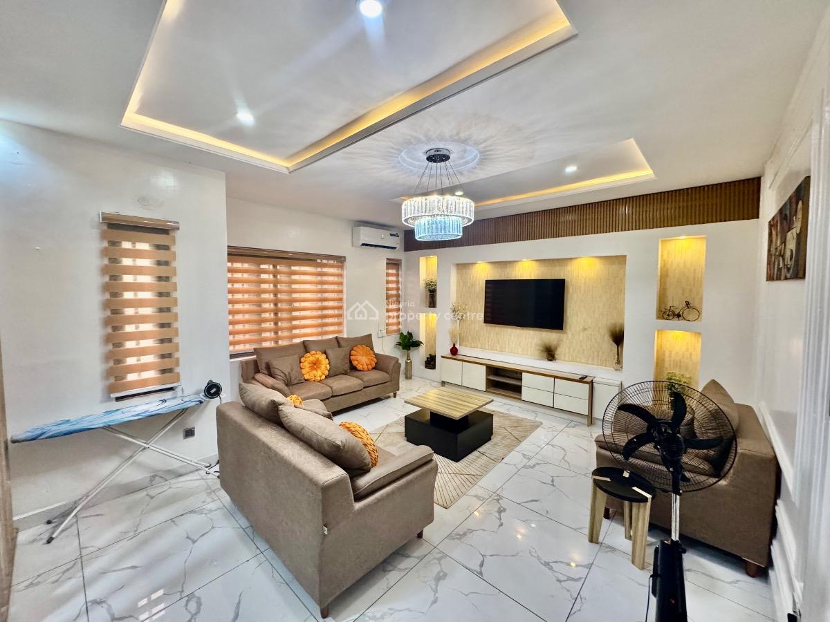 Luxury 2 Bedroom Deluxe Apartment with Solar Power and 2 Living Rooms, Ayinde Court, Olujobi Street, Off Corona School, Gbagada Phase 1, Gbagada, Lagos, Flat / Apartment Short Let