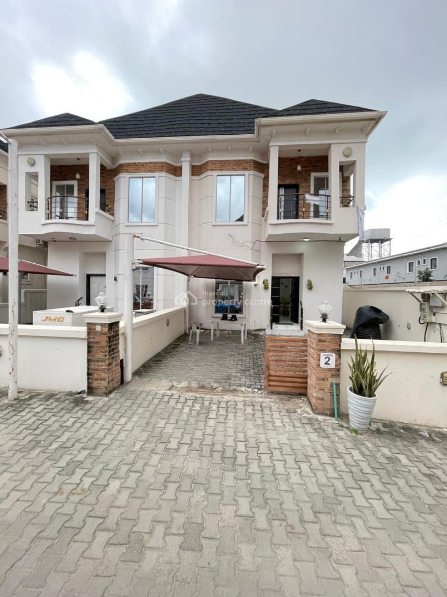 Executive 4-bedrooms Fully Furnished Detached Detached Duplex with Bq, Orchid, Lekki, Lagos, House for Sale