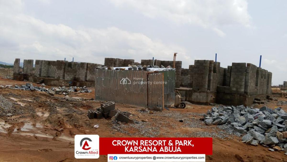 Estate Land at Crown Resort and Park, Karsana, Abuja, Land for Sale