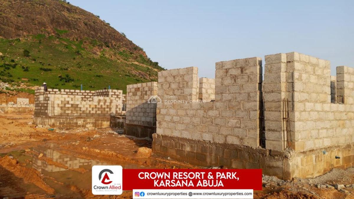 Estate Land at Crown Resort and Park, Karsana, Abuja, Land for Sale