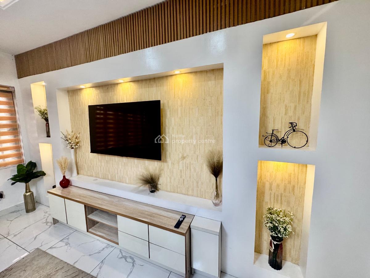 Smart 4-bedroom Terrace Duplex with 2 Living Rooms in Gbagada, Ayinde Court, No. 1 Olujobi Street, Opposite Corona School, Anthony, Gbagada, Lagos, Terraced Duplex Short Let