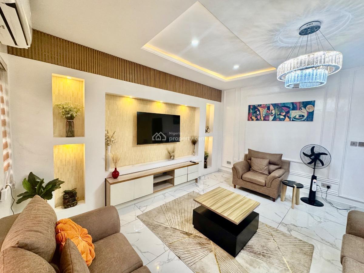 Smart 4-bedroom Terrace Duplex with 2 Living Rooms in Gbagada, Ayinde Court, No. 1 Olujobi Street, Opposite Corona School, Anthony, Gbagada, Lagos, Terraced Duplex Short Let
