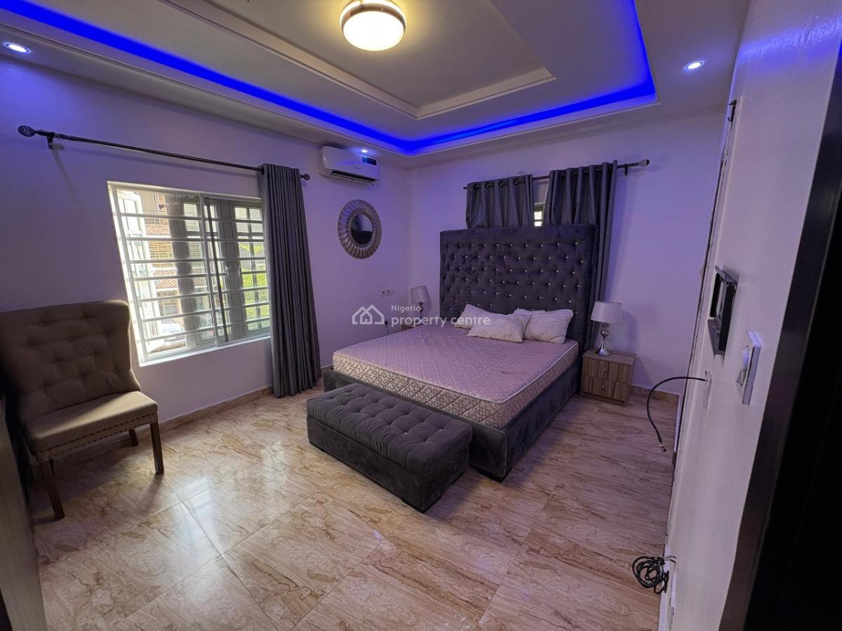 Fully Furnished 2 Bedroom Apartment with Solar +inverter +standby Gen., Ikate, Lekki, Lagos, House for Rent