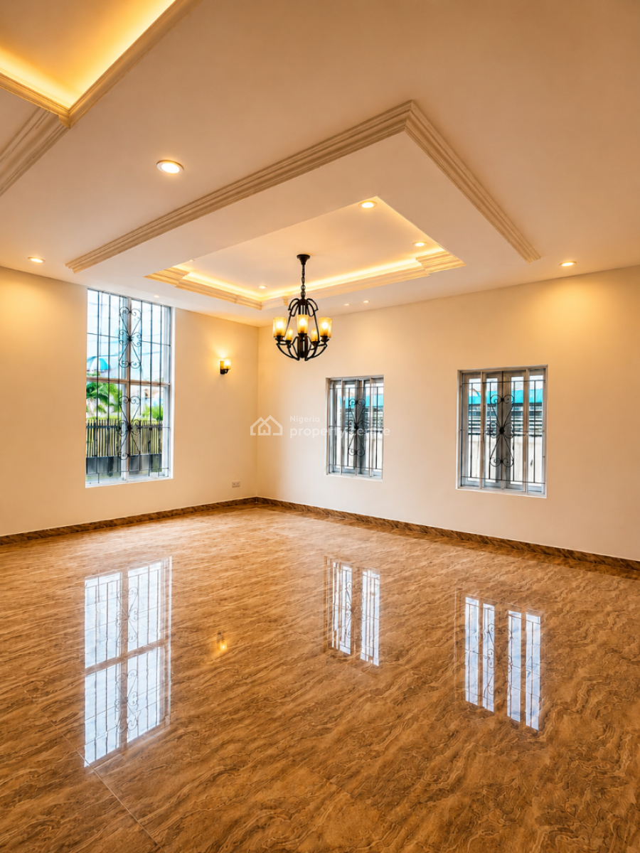 Very Clean 5 Bedroom Fully Detached Duplex with Bq in a Gated Estate, Ikoyi, Parkview, Ikoyi, Lagos, Detached Duplex for Rent