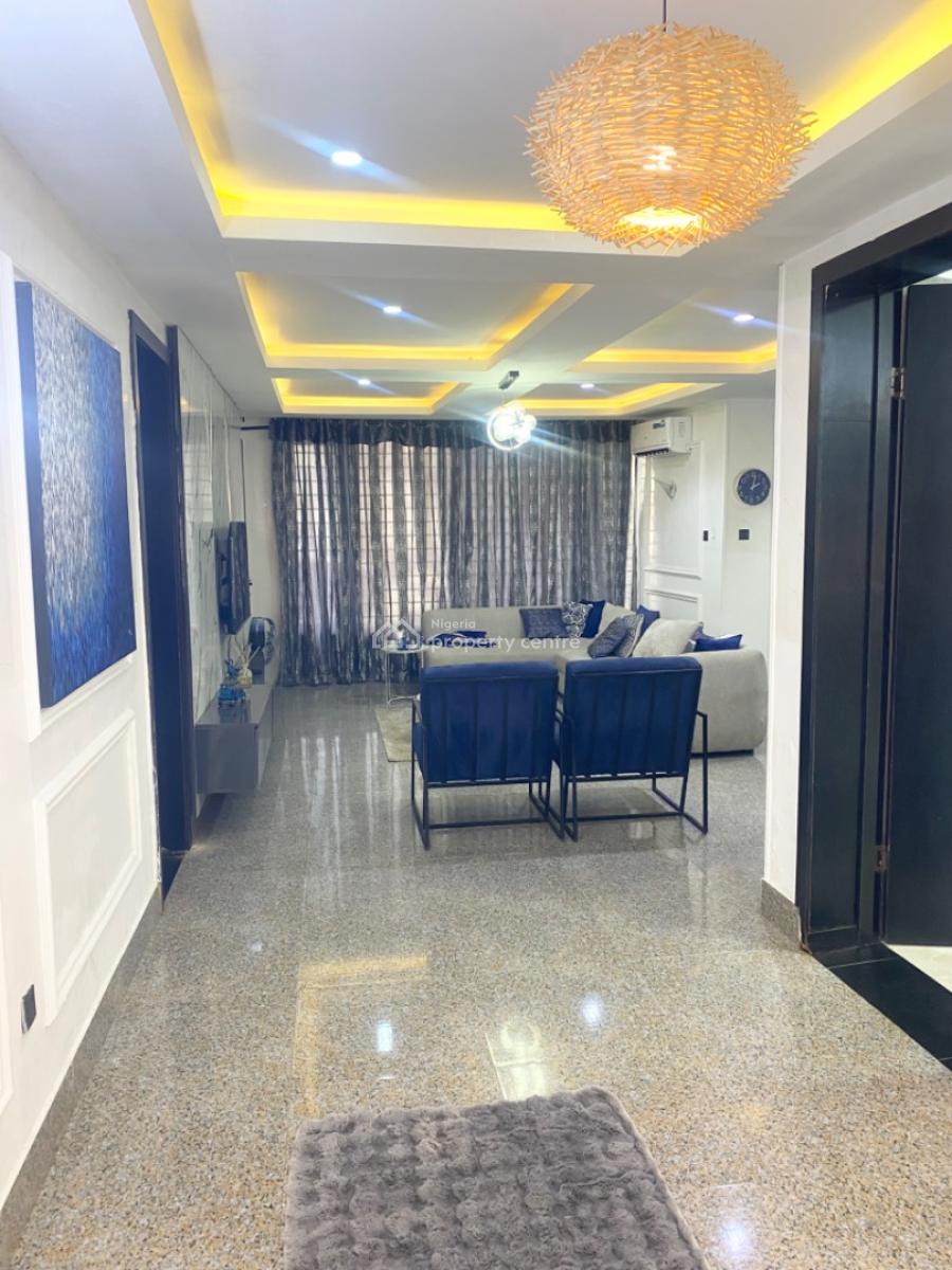 Luxury Serviced 3 Bedroom Apartment with Bq in Lekki Phase 1, Petro Cam Elf Lekki Right, Lekki Phase 1, Lekki, Lagos, Flat / Apartment for Rent