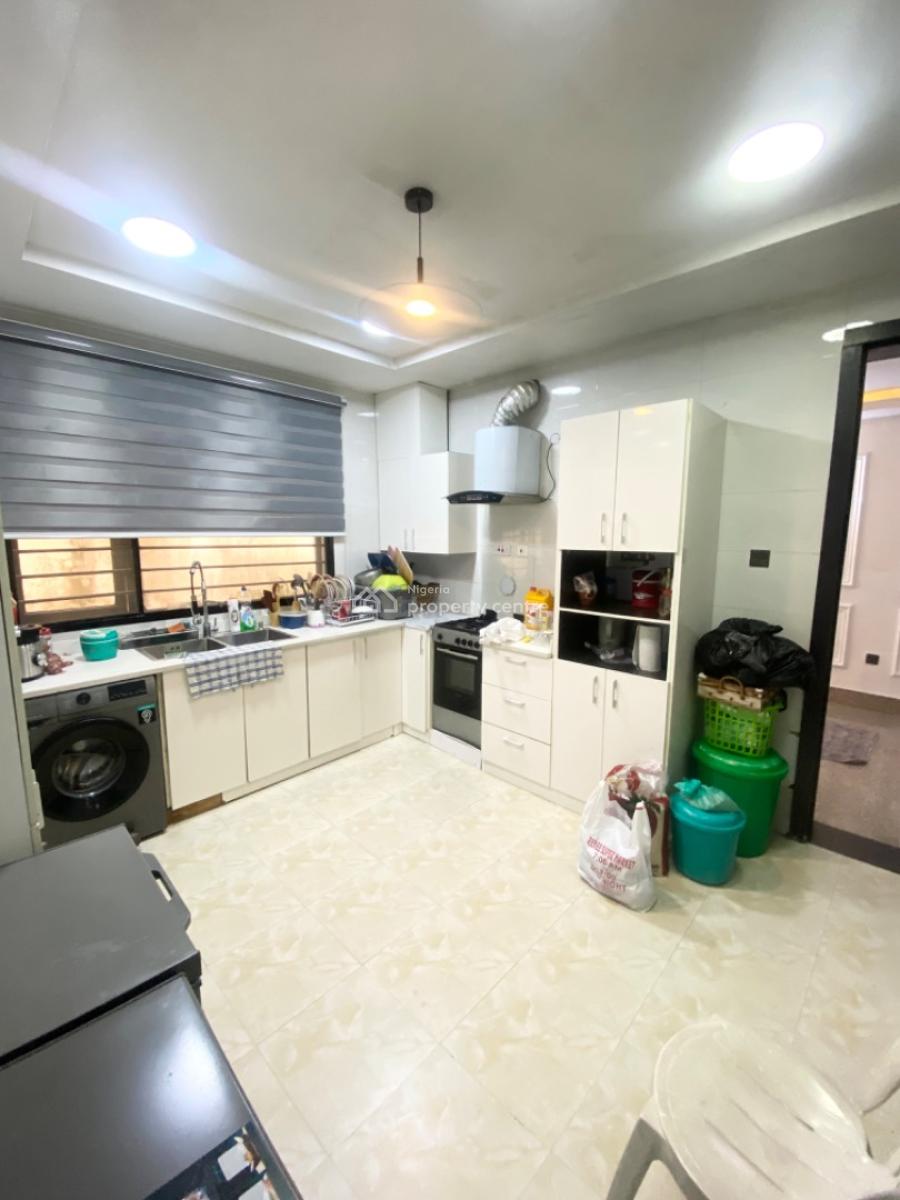 Luxury Serviced 3 Bedroom Apartment with Bq in Lekki Phase 1, Petro Cam Elf Lekki Right, Lekki Phase 1, Lekki, Lagos, Flat / Apartment for Rent
