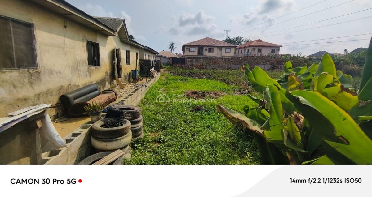 Land with 2 Units of 3 Bedroom Bungalow, Ifidi Close, Signboard Bus Stop, Addo Road, Ajah, Lagos, Mixed-use Land for Sale