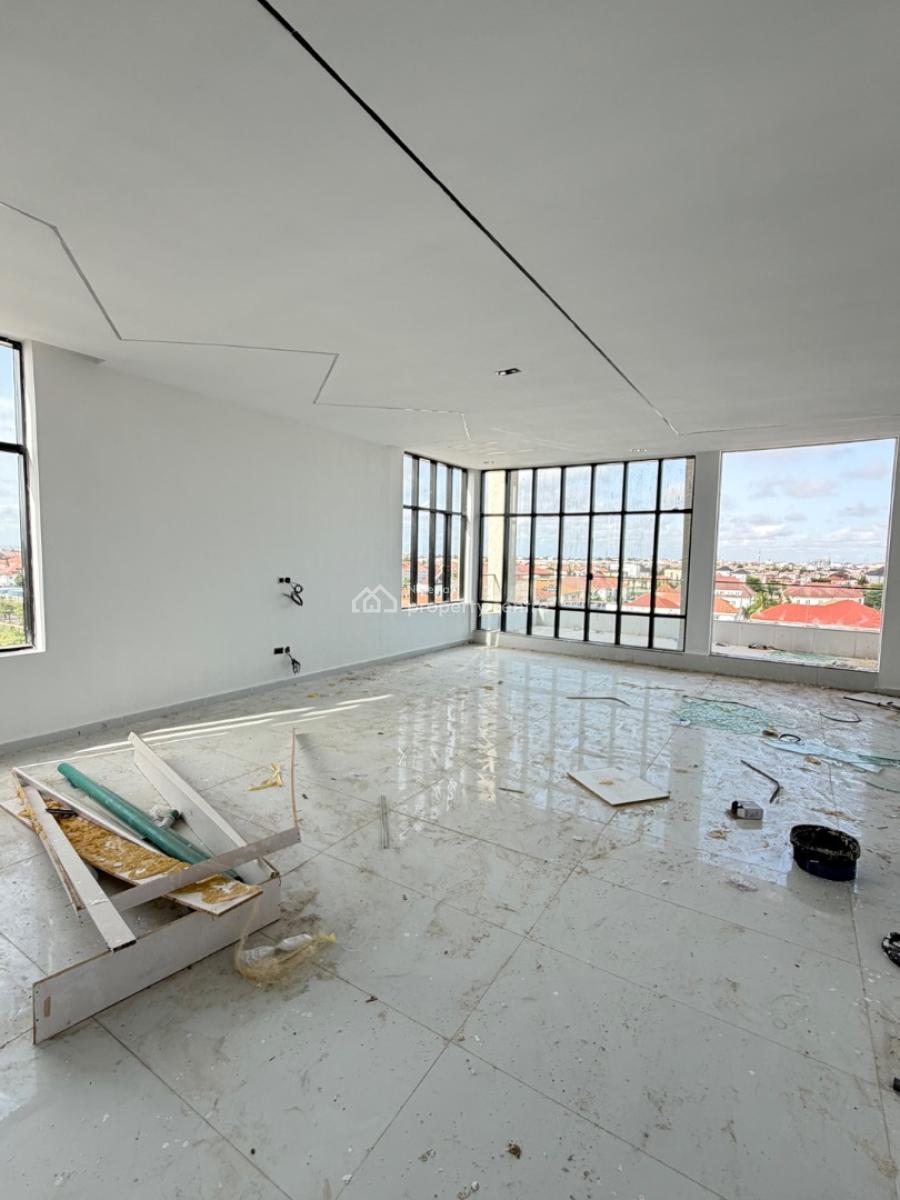 Newly Built 4bedroom Penthouse with Elevator and Pool, Ikate, Lekki, Lagos, Block of Flats for Sale